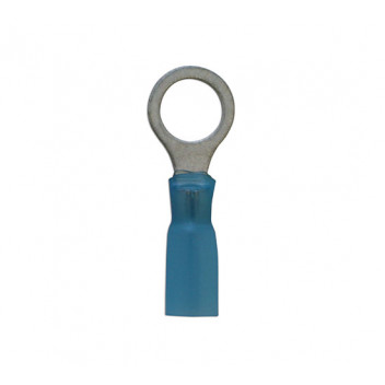 CONNECT Blue Heat shrink Ring Terminals 8.4mm (25)
