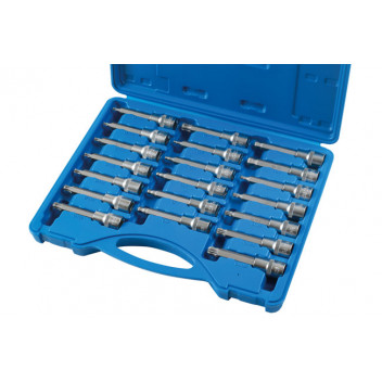 LASER Ball End Socket Bit Set 1/2D 20pc"