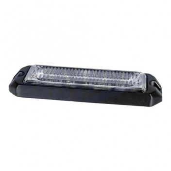 12/24V Strobe LED Amber 4x5W R65/R10/IP67