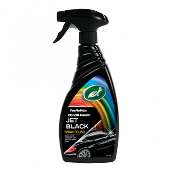 Jet Black Spray Polish 500ml Turtle Wax