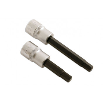 LASER Hex Bit Set 7mm 3/8 - 2pc