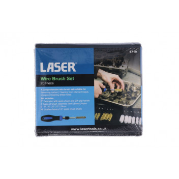 LASER Wire Brush Set 20pc
