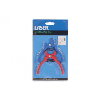 LASER Mini Clip Pliers Set 2pc