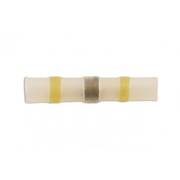 CONNECT Yellow Solder Type Heatshrink Butt Connector Pk 50