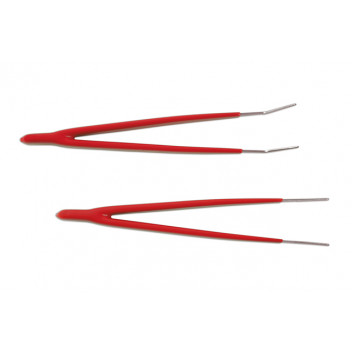 LASER Stainless Steel Tweezers 2pc