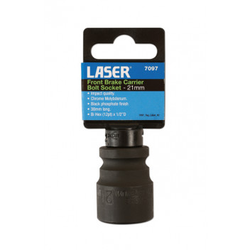 LASER Front Brake Carrier Bolt Socket 21mm