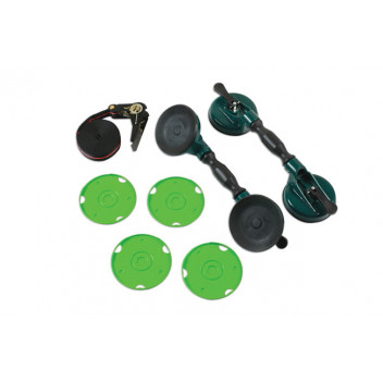 LASER Windscreen Twin Suction Cup Handle Set