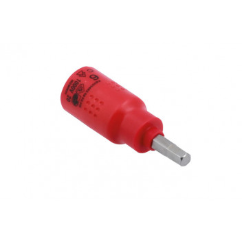 LASER Insulated Hex Socket Bit 6mm 3/8D"