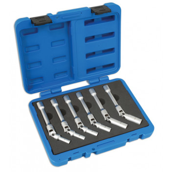 LASER Extra Long Glow Plug Socket Set 6pc
