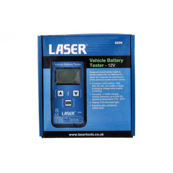 LASER Vehicle Battery Tester 12V