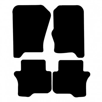Carpet Mat Set LANDROVER DISCOVERY 3 2008> (4 PIECE +