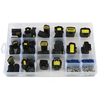 CONNECT Assorted AMP Econoseal J Series Connectors 338pc