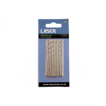 LASER HSS Drill Bits 10pc