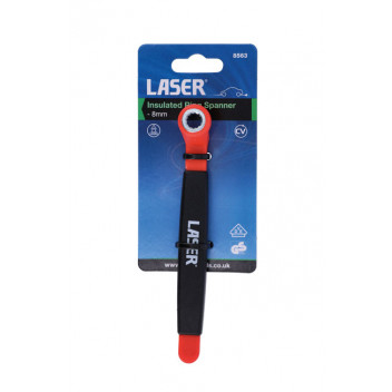 LASER Insulated Ring Spanner 8mm