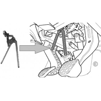 LASER Brake Pedal Pushrod Separator Pliers - VAG