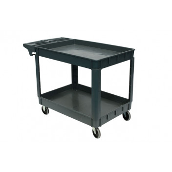 LASER Large Workshop Utility Cart, Twin Level
