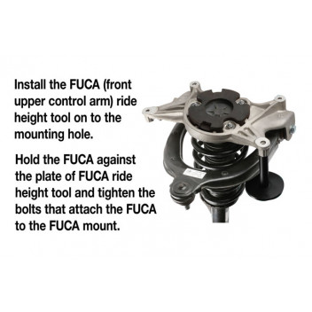 LASER Front Upper Control Arm Ride Height Guage -Tesla Model