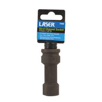 LASER Deep Strut Channel Socket 17mm