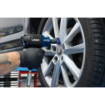 LASER Magnesium Alloy Twin Hammer Impact Wrench 1/2D - 50th"