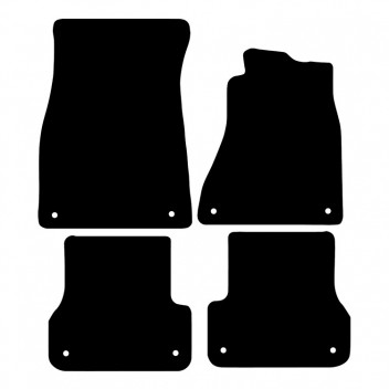 Carpet Mat Set Audi A7 2011>2018 (8 CLIPS)
