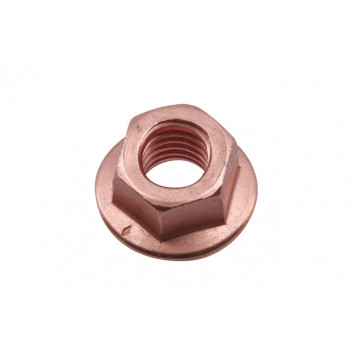 CONNECT Copper Flashed Nut Flanged & Self Locking M10 x 1.5