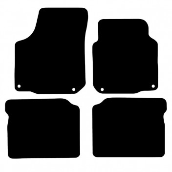 Carpet Mat Set SEAT Leon 02-05 (4 piece / 4 clips)