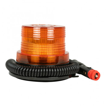 Low Profile Led Flashing Rotating Beacon - Amber