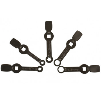 LASER Brake Caliper Wrench Set - HGV 5pc