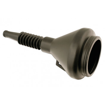 LASER Funnel  100mm Black with Lid