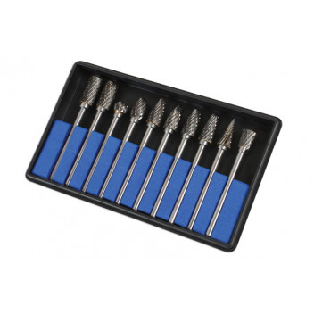 LASER Tungsten Carbide Burr Set 10pc