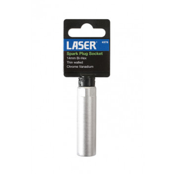 LASER Spark Plug Socket 3/8D 14mm"
