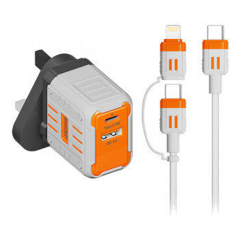 GadJet Multipack Rapid Cable + Wall Charger