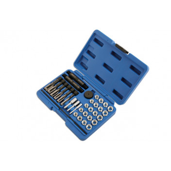 LASER Glow Plug Thread Repair Kit 33pc