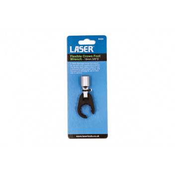 LASER Flexible Crows Foot Wrench 19mm 3/8D"