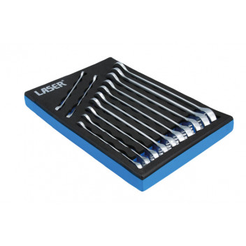 LASER Combination Spanner Set 12pc Metric