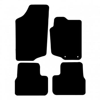 Carpet Mat Set PG06 PEUGEOT 207 & 207CC With: 30