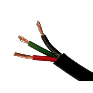 CONNECT Black 4 Core Auto Cable 5.75 Amp  30m