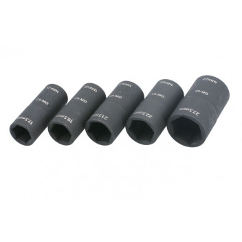 LASER Double Ended Wheel Nut Socket Set 7pc