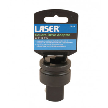 LASER Impact Adaptor 3/4D to 1"D"