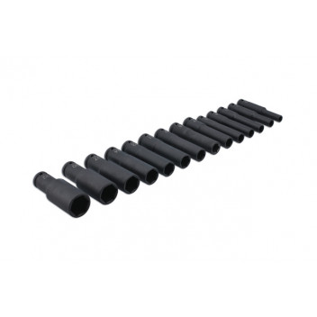 LASER Extra Deep Impact Socket Set 1/2 D14PC"