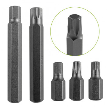 Case With 42 Pieces For Hex 12-Point Torx And Ribe
