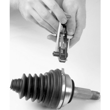 LASER CV Dust Boot Clamp Installer with Cutter
