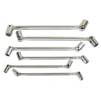 LASER Double Flexible Socket Wrench Set 6pc