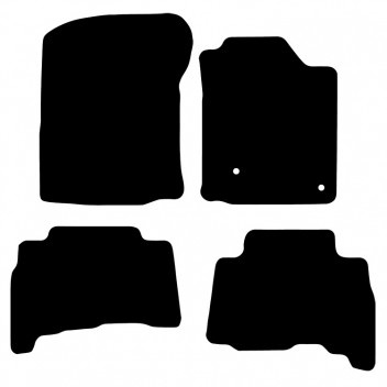 Carpet Mat Set Land Cruiser 2010>2013 (2clips) (4pcs)