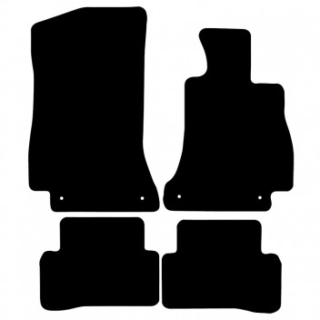 Carpet Mat Set MERC  C CLASS 2014> (4 PCE) With: 30