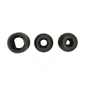 LASER Ribe Profile Socket Set 3 pc
