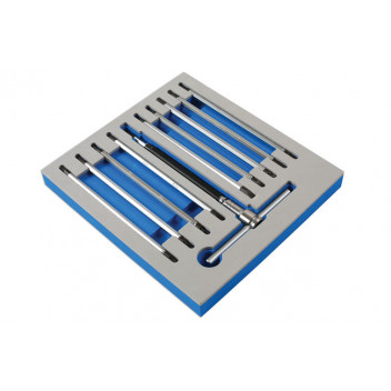 LASER T Handle Double End Screwdriver Set 12pc