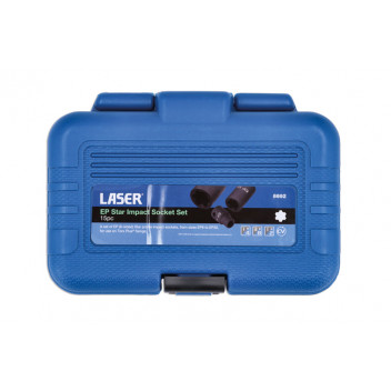 LASER EP Star Impact Socket Set 15pc