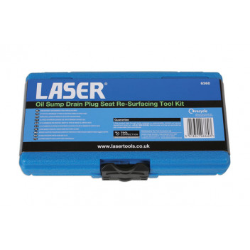 LASER Oil Sump Drain Plug Seat Re-Surfacing Tool Kit