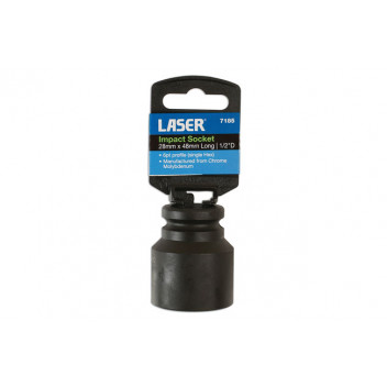 LASER IMPACT SOCKET 28MM 1/2D